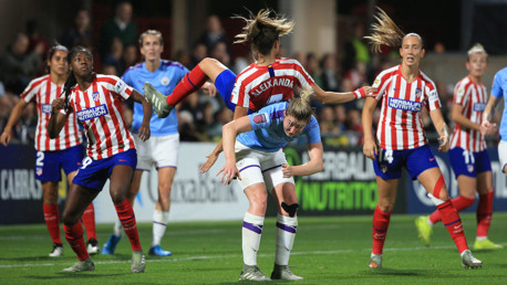 WHITE OVER: Ellen White gains a hitch-hiker in Laia Aleixandri