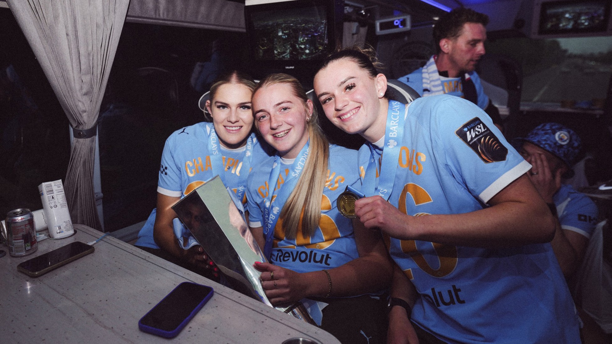 Wsl Bus Gallery: City bring the WSL title back to Manchester!
