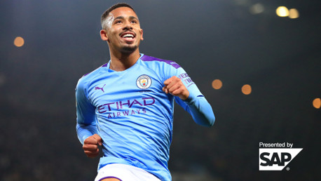 Gabriel Jesus: Statistik Karir Bersama City