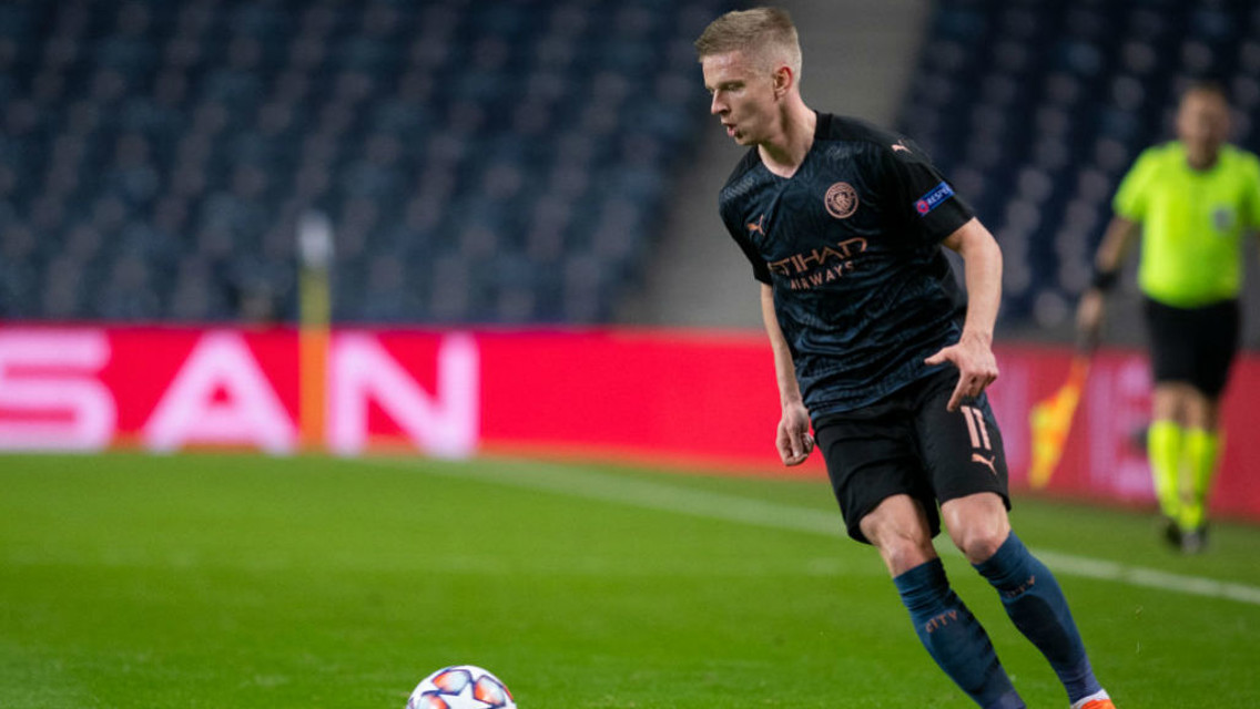 Fernandinho's a legend, says Zinchenko
