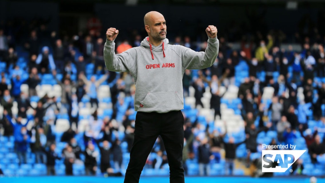 Pep’s five years in numbers