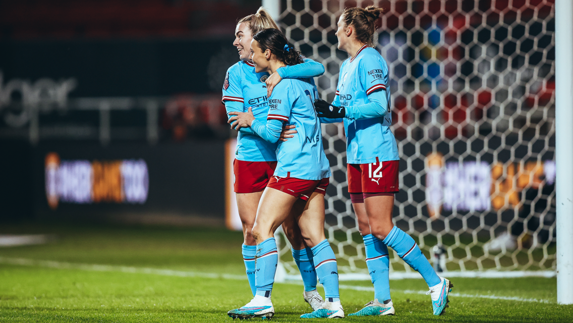 City into Conti Cup semis after dominant Bristol display
