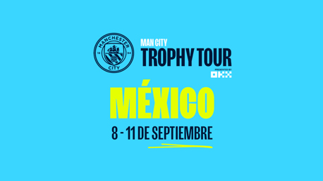 Comunicado Trophy Tour Ciudad de México