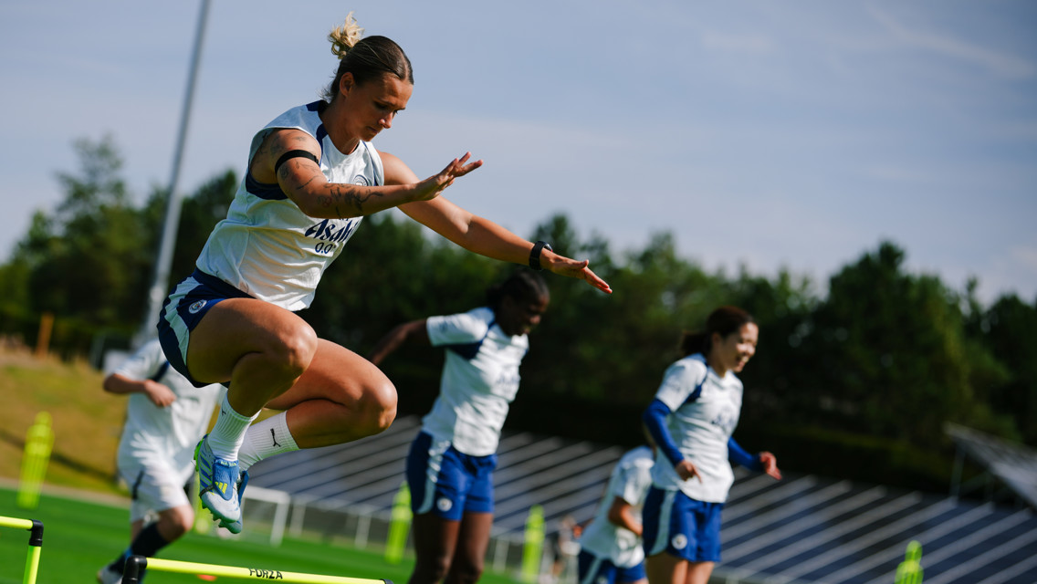 Training: Building towards Barca 
