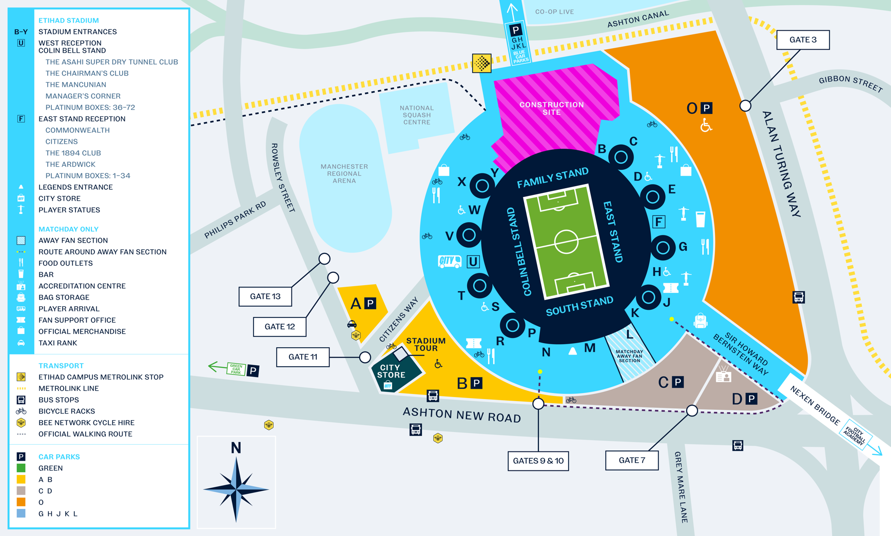 Away Fan Guide Etihad Stadium