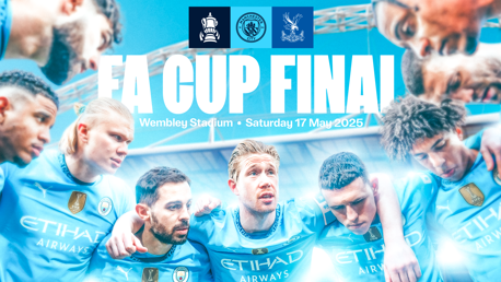 City to play Crystal Palace in FA Cup final