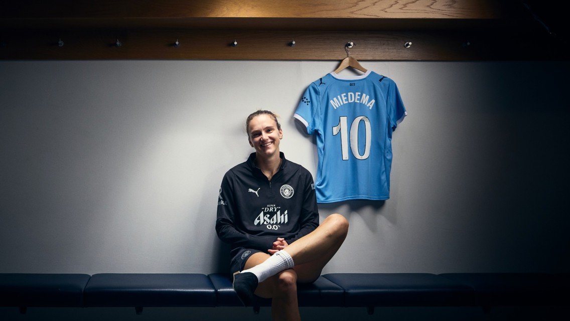 Vivianne Miedema: City’s new No.10