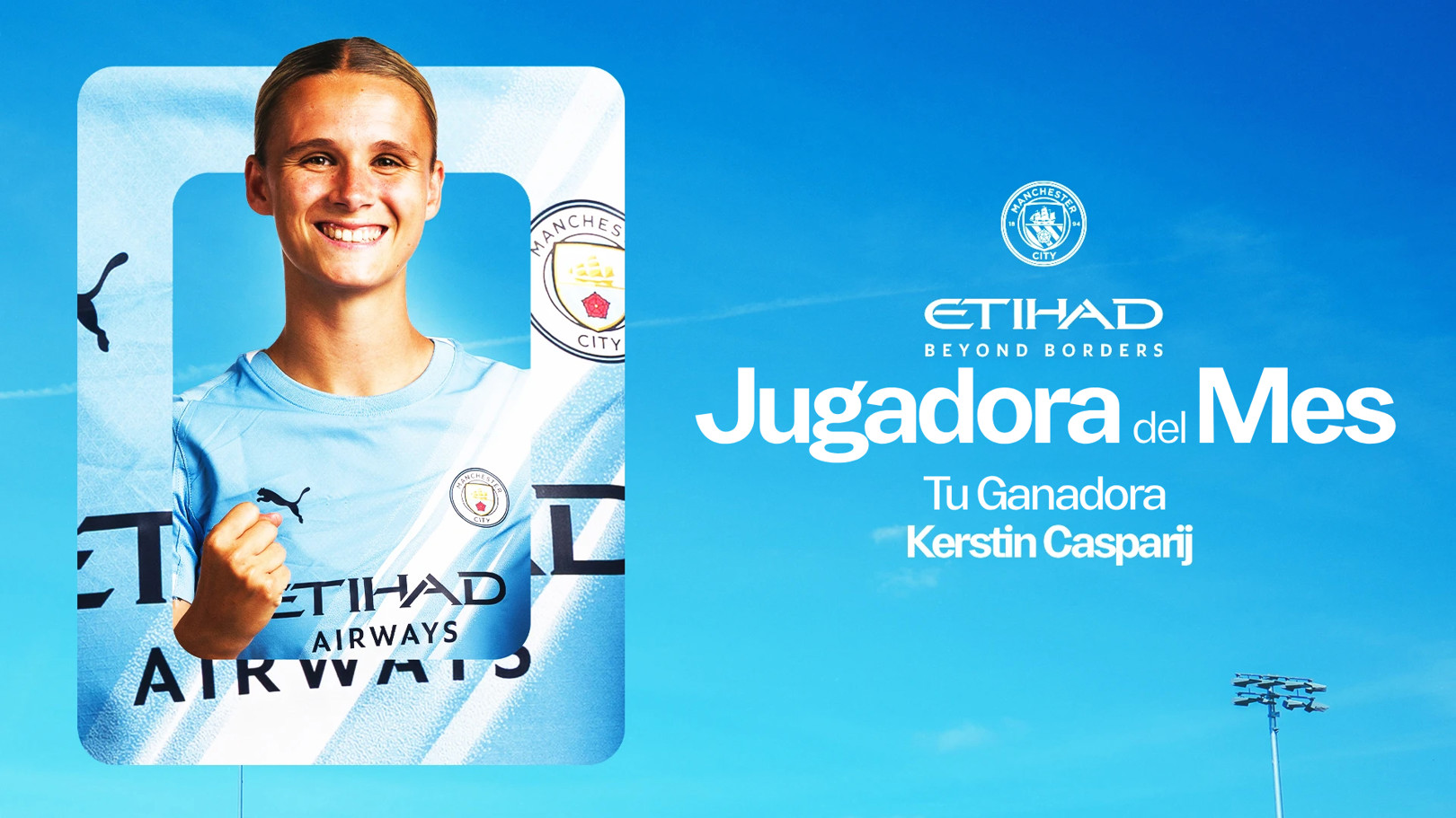Casparij gana el Etihad Player of the Month de noviembre