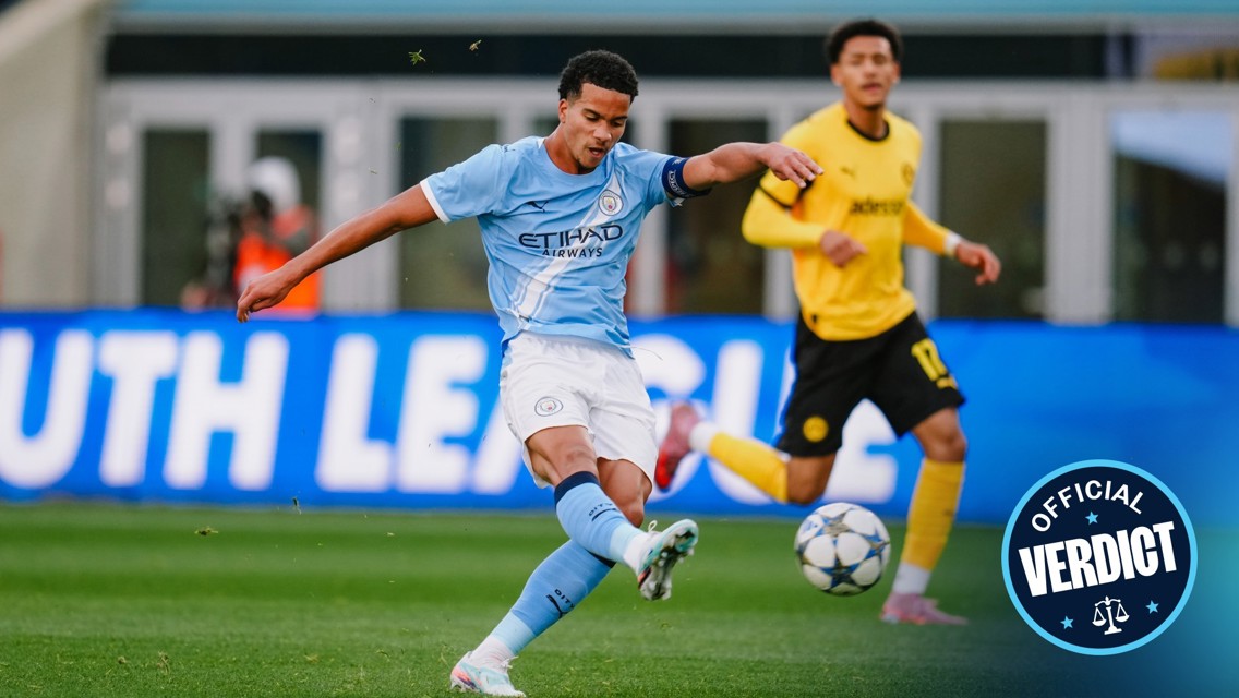 City defeated by Dortmund in the UEFA Youth League