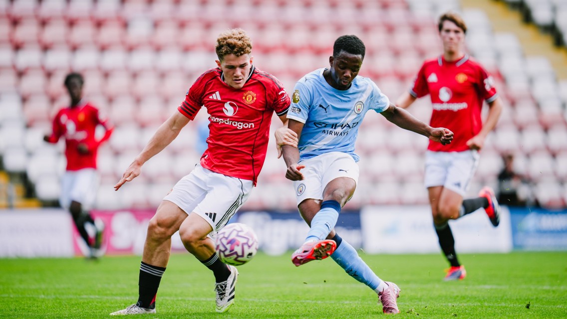 City’s EDS fall to Premier League 2 defeat in Manchester derby