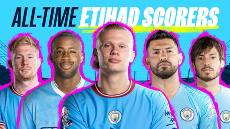تعرف على مركز هالاند في قائمة الهدافين التاريخين باستاد الاتحاد
