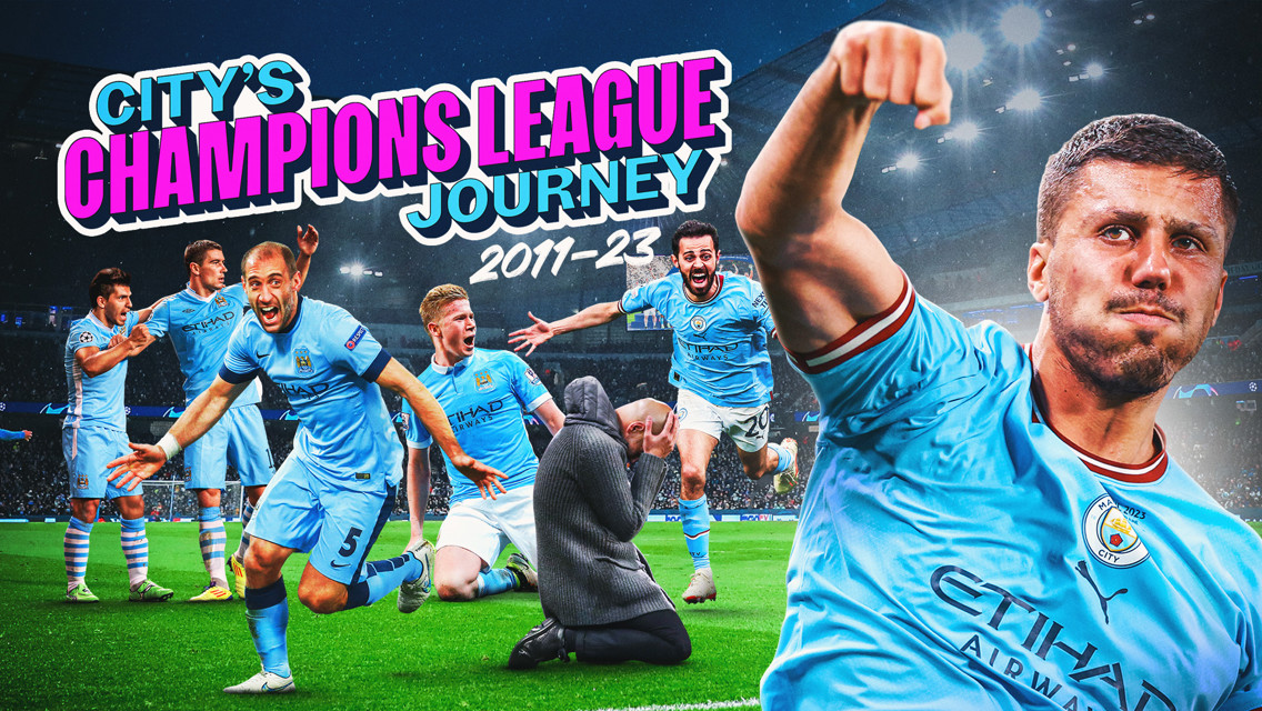 شاهد رحلة السيتي في دوري أبطال أوروبا