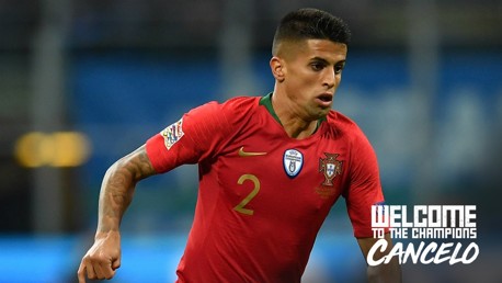 SIGNED AND SEALED: Joao Cancelo is a Manchester City player.