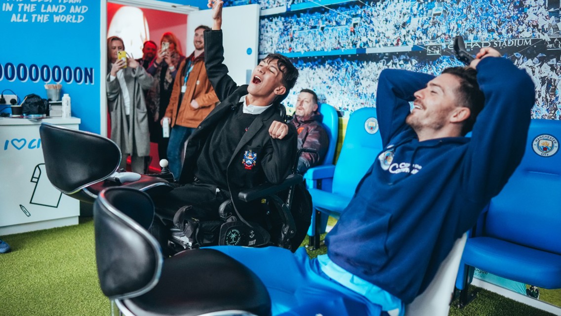 Grealish makes dream come true for youngster with CITC