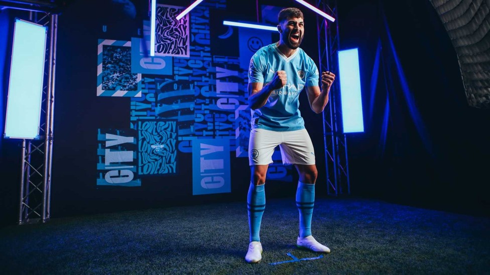 STRIKE A POSE : Josko takes part in the Club’s media day ahead of the 2023/24 season.
