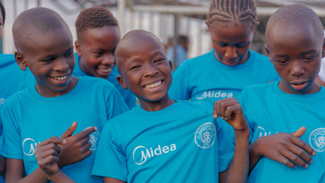 City and Midea launch new community football initiative across Africa