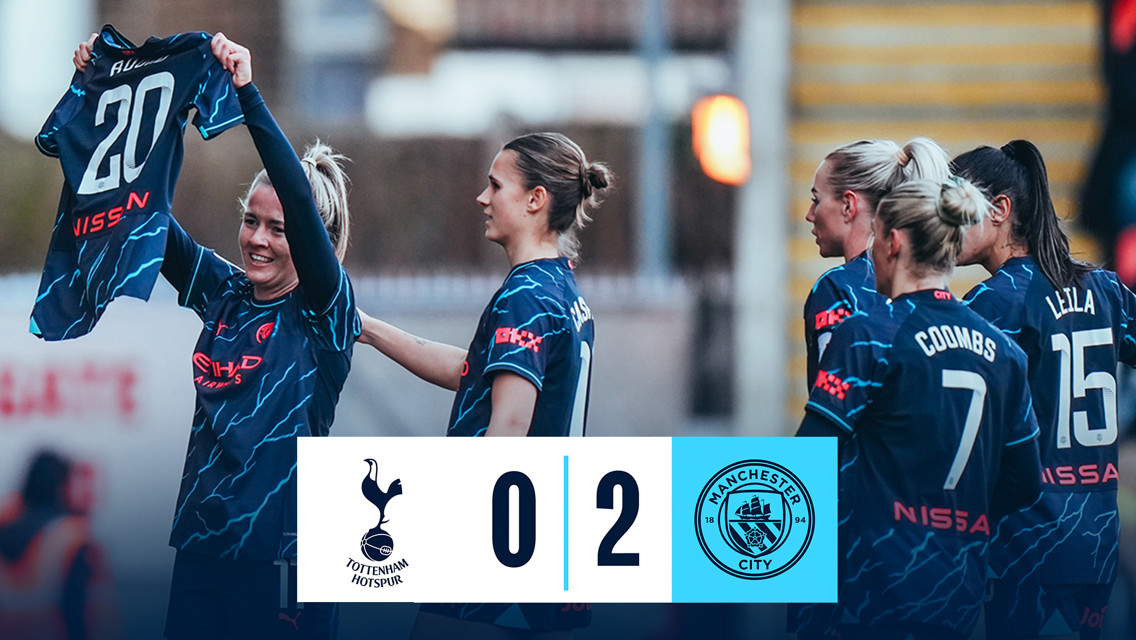 Spurs 0-2 City: Short highlights 