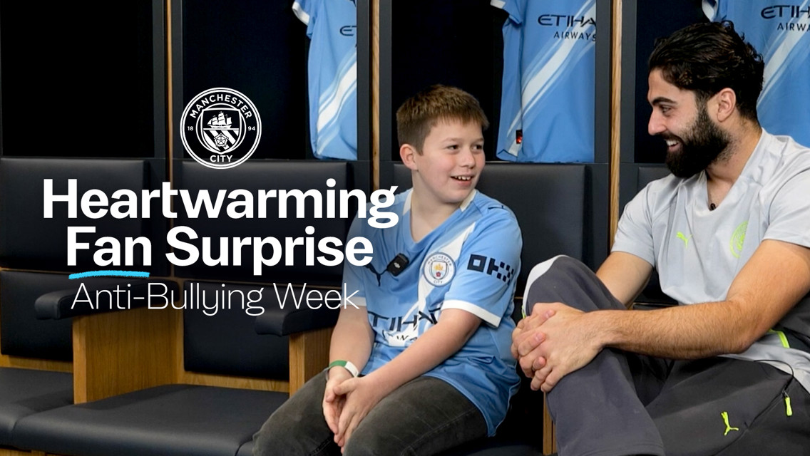 Anti-Bullying Week 2025: Gvardiol and City provide heart-warming surprise for one special young supporter