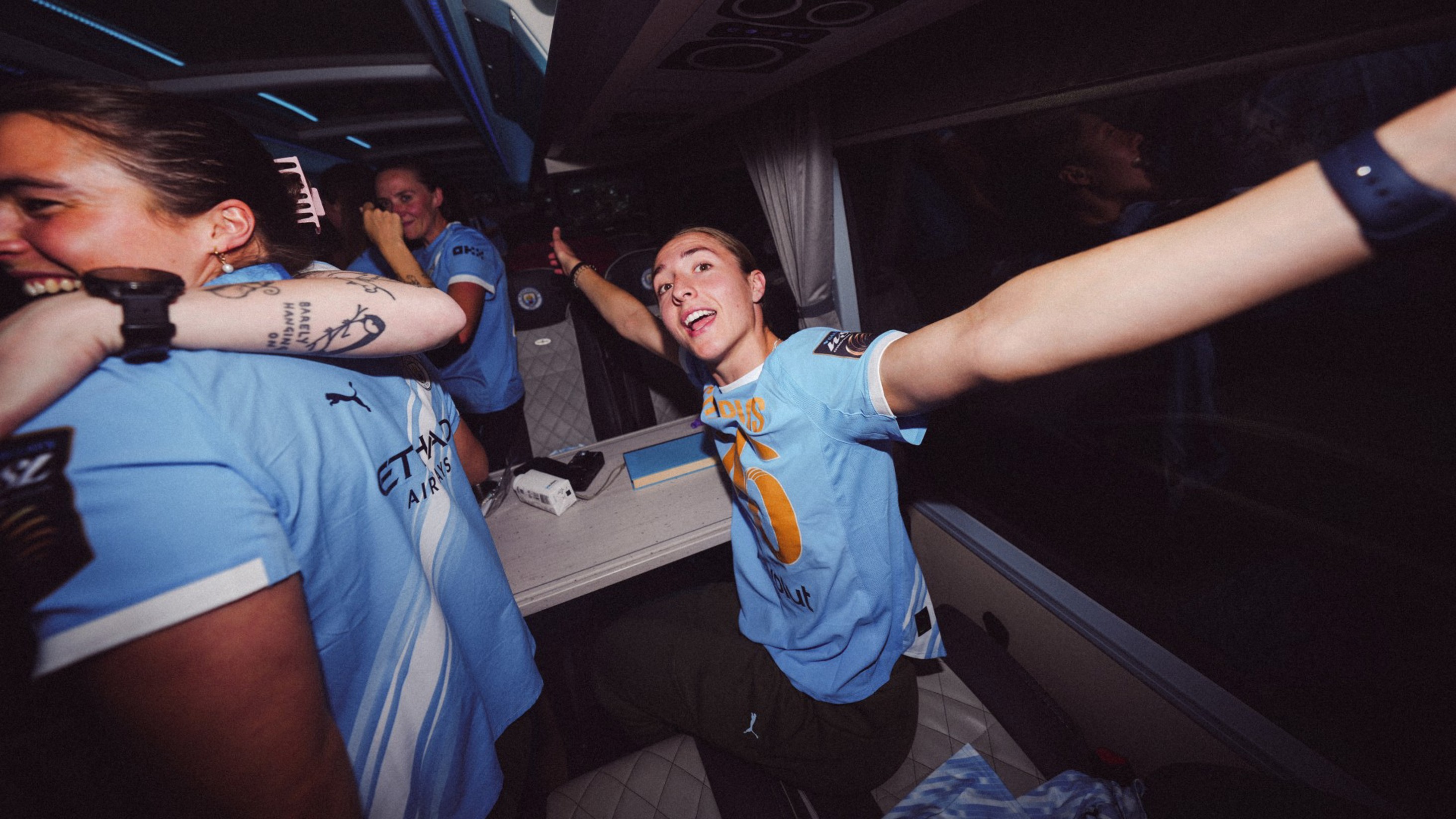 Wsl Bus Gallery: City bring the WSL title back to Manchester!