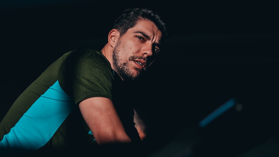 RECOVERY : Stefan Ortega shining bright on the bike. 