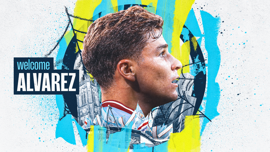 Alvarez arrive à Manchester 