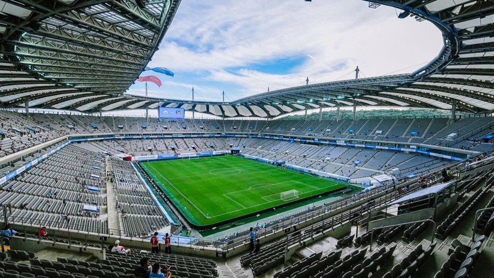SUPER SETTING: A corner view of the Seoul World Cup Stadium