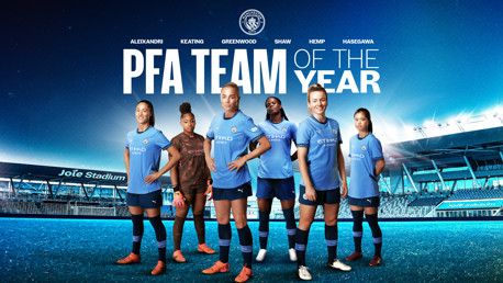 6 Jugadoras del City en el Equipo del Año de la PFA