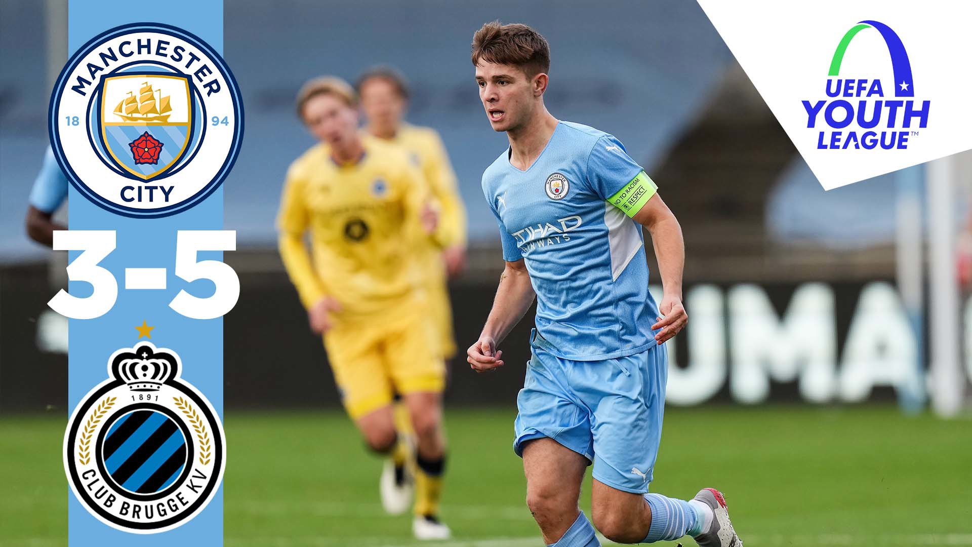 City EDS 3-5 Brugge U19s: UEFA Youth highlights