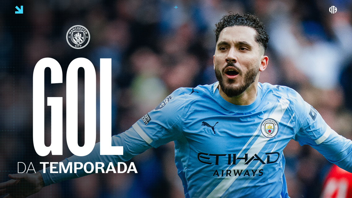 Golaço de Cherki contra o Arsenal eleito o Gol da Temporada