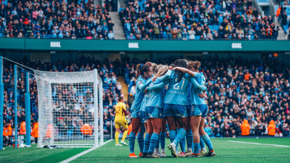 DERBY DAY : Another victory over United would follow in front of over 40,000 fans at the Etihad in March 2024