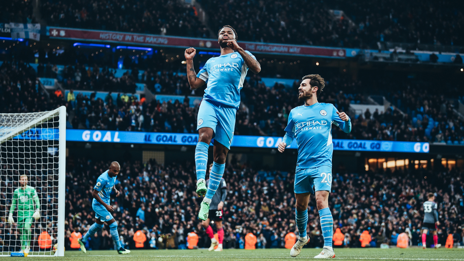 Sterling delighted with scoring form after Leicester brace