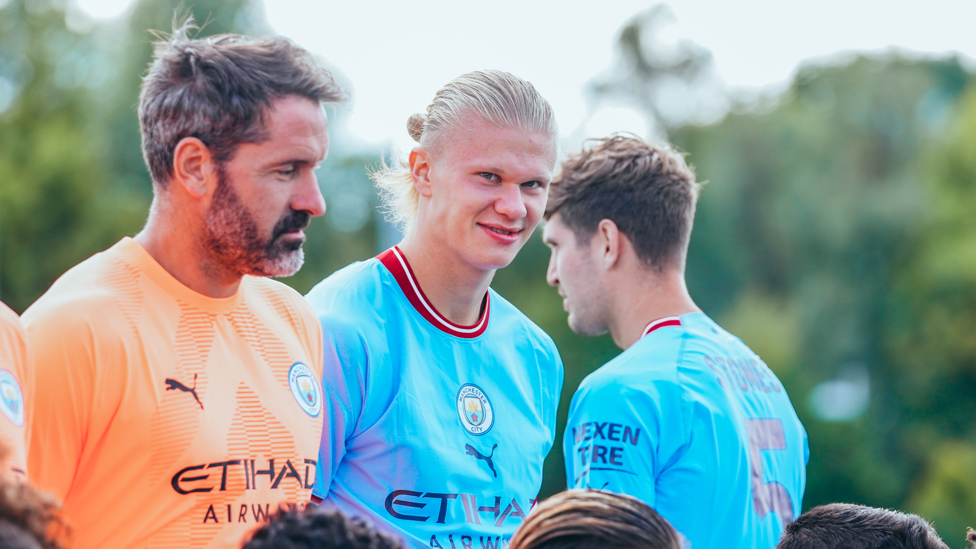 Erling enjoying the shoot