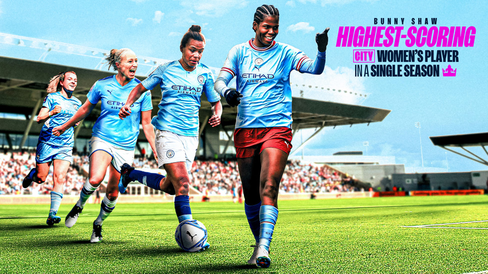 RECORD BREAKER! : What a season for Bunny Shaw.