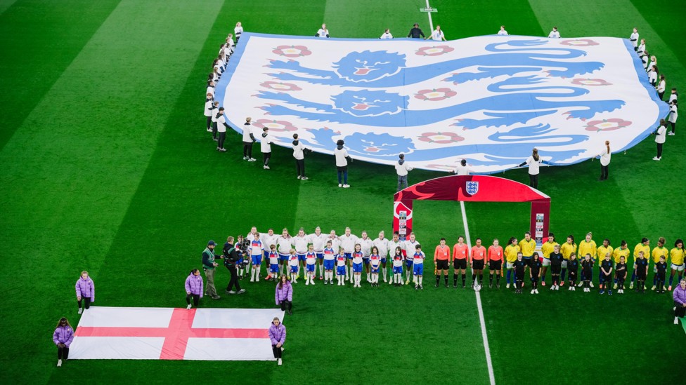 FOR THE LIONESSES : Keating and Greenwood ready to represent England on familiar soil.