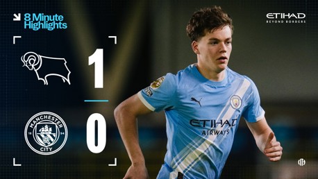 8-minute highlights: Derby County 1-0 City EDS