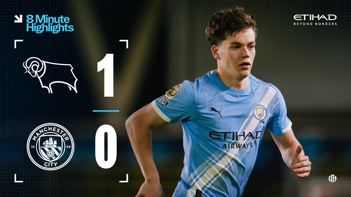 8-minute highlights: Derby County 1-0 City EDS