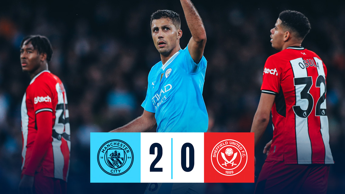 City 2-0 Sheffield United: resumen breve
