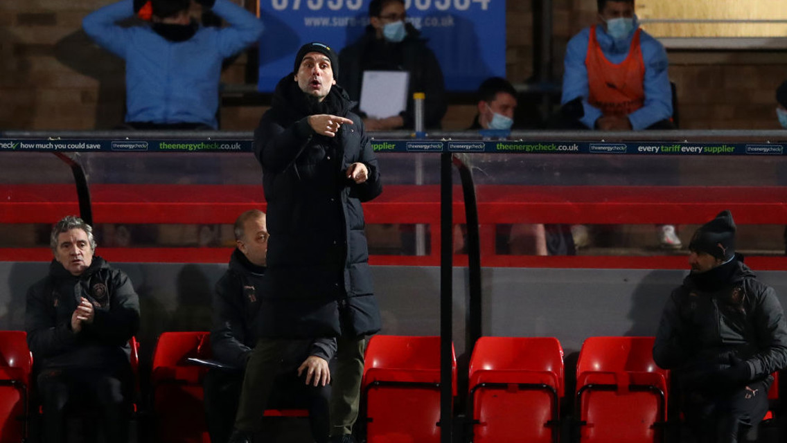 Guardiola welcomes return of defensive reinforcements