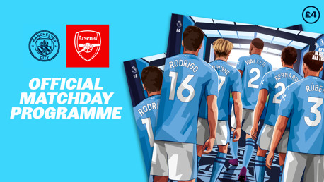 City v Arsenal match programme: In-depth Walker interview and a cover full of captains