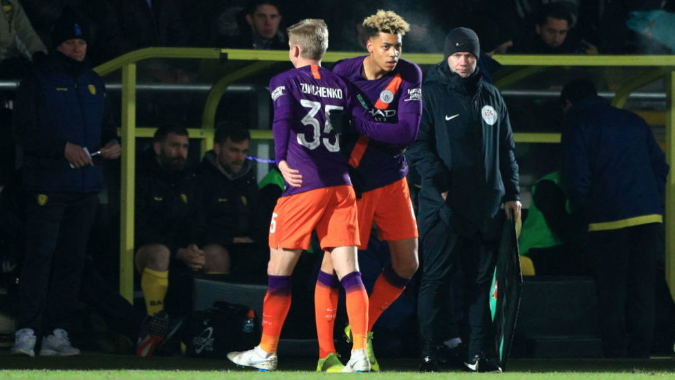 FANTASTIC MR. FELIX : Felix Nmecha comes on to make his first team debut