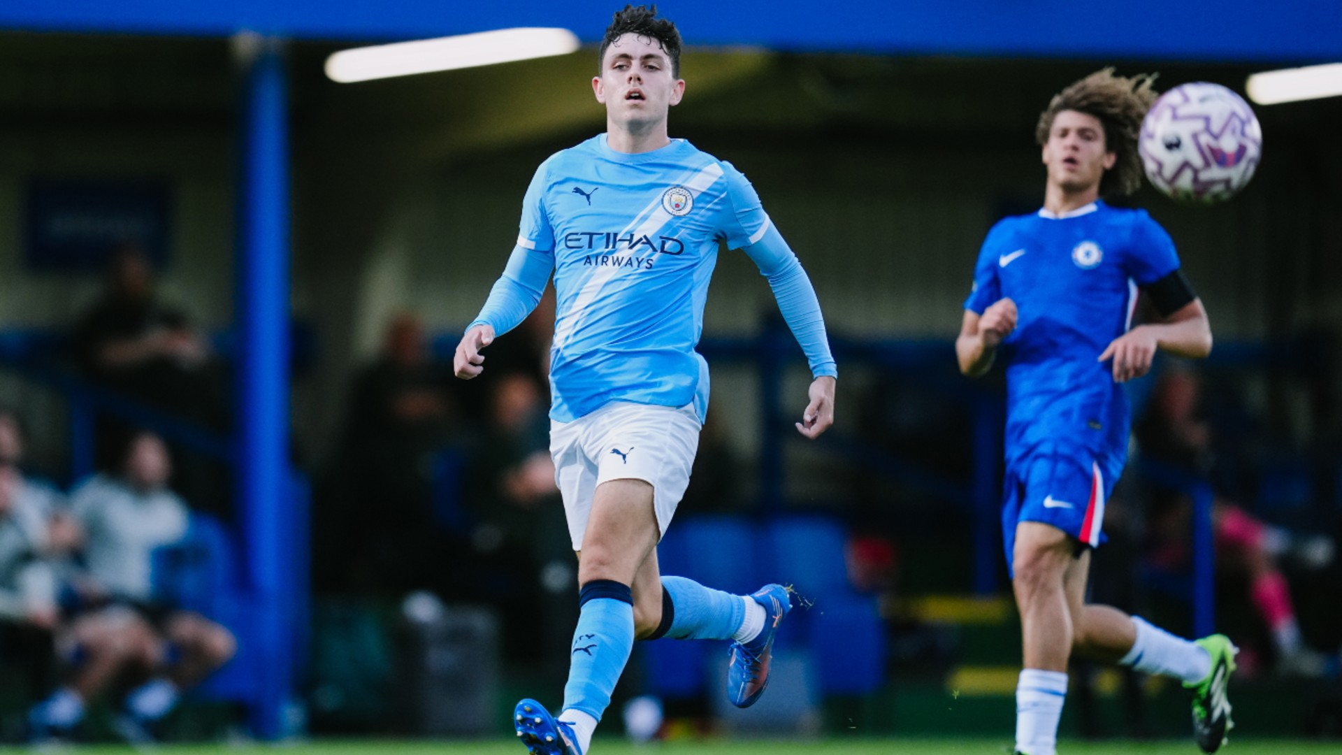 PACE UP TOP : Ashton Muir helps lead City's attack.