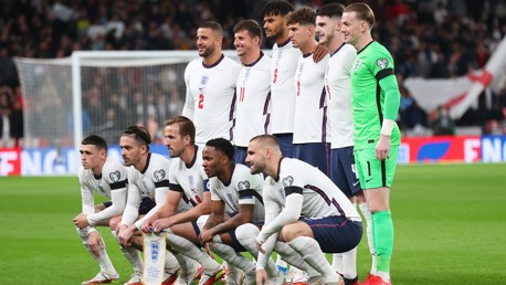 New Club record as five City players start for England