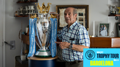 Trophy Tour: visita al pueblo de Pep Guardiola