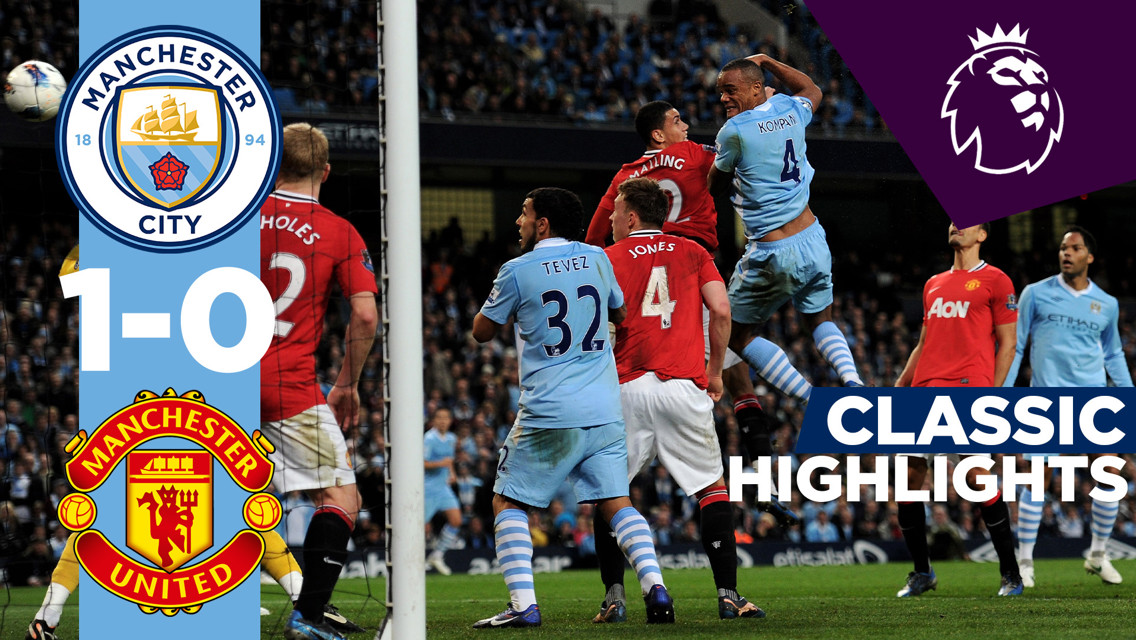 Classic Highlights: City 1-0 Manchester United 