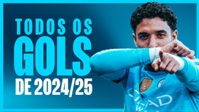 Assista: Todos os gols de 2024/25