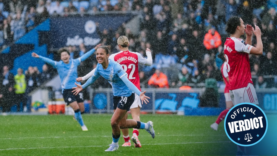 City extend winning streak with dramatic Arsenal triumph