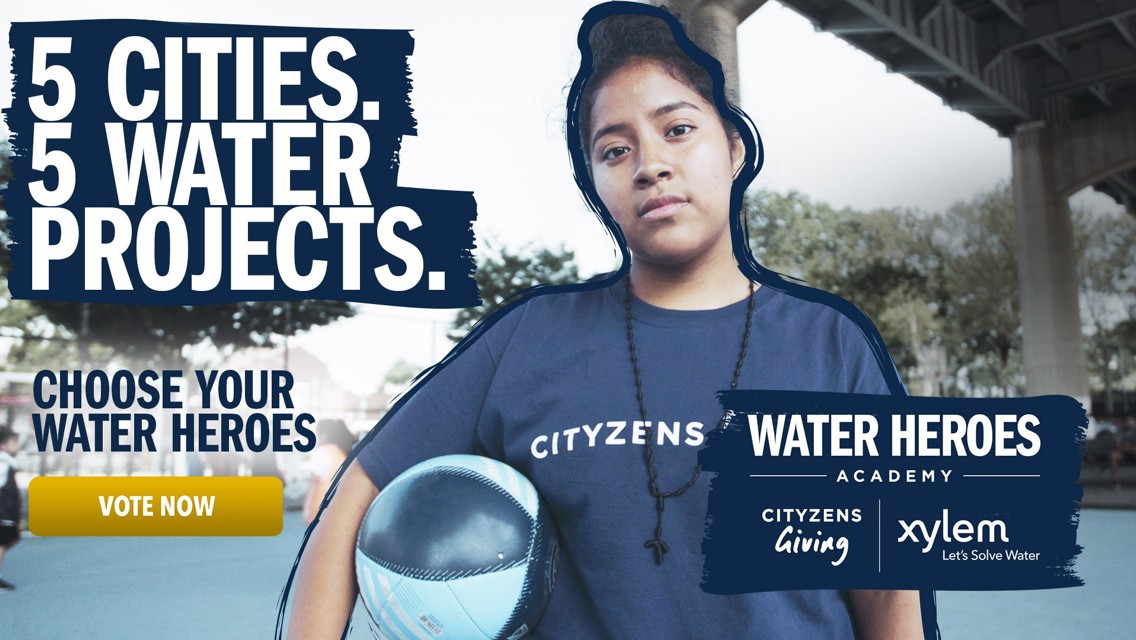 โหวต Xylem Water Heroes ของคุณ!