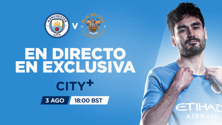 City-Blackpool: tercer amistoso de la pretemporada