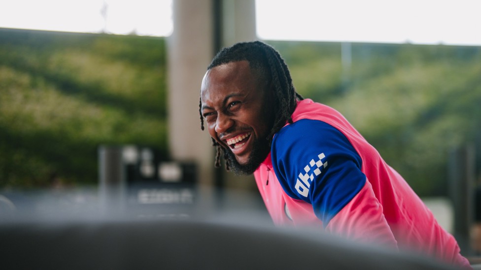 SEMENYO SMILE : Our new recruit is loving life so far at City