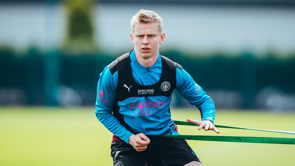 Oleks Zinchenko on the move